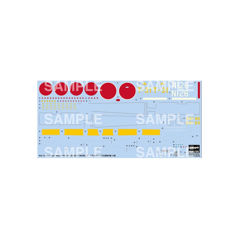 H8K2 Flugboot 1/72 Plastikflugzeugmodell | Scientific-MHD