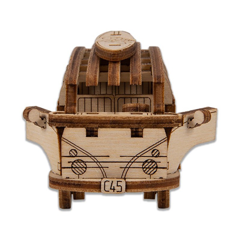 Einfach mechanisches 3D -Puzzle für Retro Superfast Busmodell | Scientific-MHD