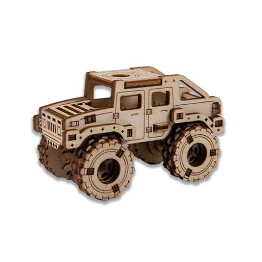 Einfaches mechanisches 3D -Puzzle für Monster Truck 2 Superfast Modell Einfaches mechanisches 3D -Puzzle für Monster Truck 2 Superfast Modell | Scientific-MHD