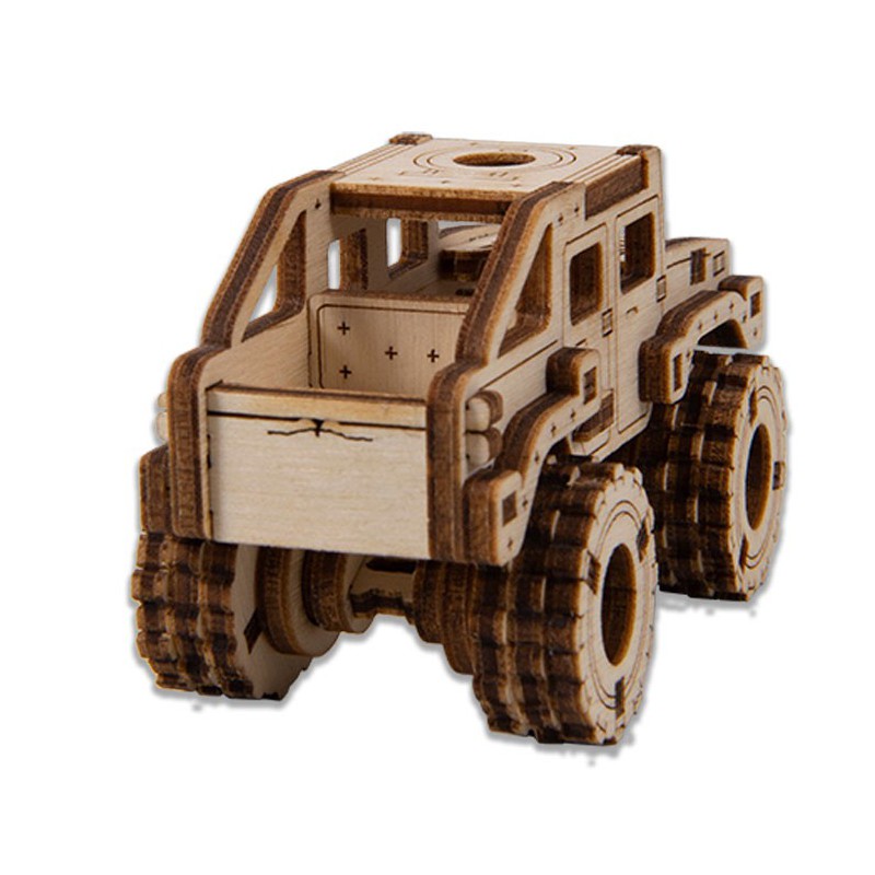 Einfaches mechanisches 3D -Puzzle für Monster Truck 2 Superfast Modell | Scientific-MHD