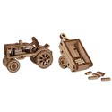 Einfaches mechanisches 3D -Puzzle für superschnelle Traktor- und Anhängermodell | Scientific-MHD Einfaches mechanisches 3D -Puzzle für superschnelle Traktor- und Anhängermodell | Scientific-MHD