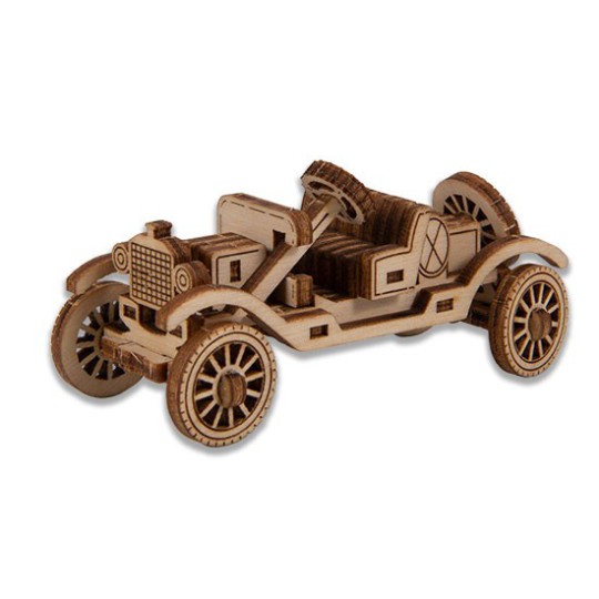 Einfach mechanisches 3D -Puzzle für Retro Superfast Auto -Modell Einfach mechanisches 3D -Puzzle für Retro Superfast Auto -Modell | Scientific-MHD