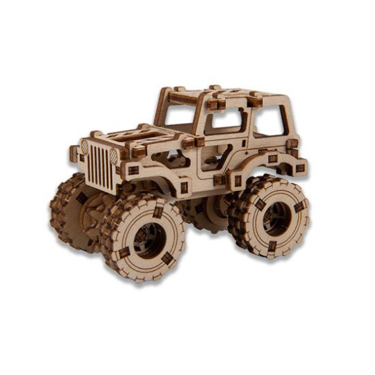 Einfach mechanisches 3D -Puzzle für Monster Truck 1 Superschnelles Modell Einfach mechanisches 3D -Puzzle für Monster Truck 1 Superschnelles Modell | Scientific-MHD