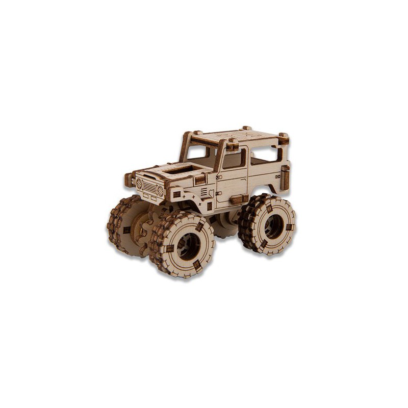 Einfaches mechanisches 3D -Puzzle für Monster Truck 5 Superfast Modell | Scientific-MHD