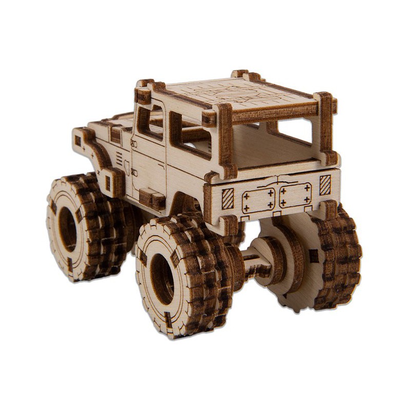 Einfaches mechanisches 3D -Puzzle für Monster Truck 5 Superfast Modell | Scientific-MHD
