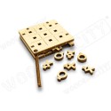 Einfach mechanisches 3D -Puzzle für kleine Tic Tac Toe Nr. 1 Modell | Scientific-MHD Einfach mechanisches 3D -Puzzle für kleine Tic Tac Toe Nr. 1 Modell | Scientific-MHD