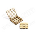 Einfach mechanisches 3D -Puzzle für kleine Tic Tac Toe N ° 2 Modell | Scientific-MHD Einfach mechanisches 3D -Puzzle für kleine Tic Tac Toe N ° 2 Modell | Scientific-MHD