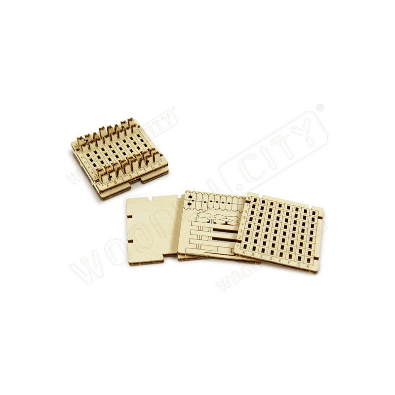 Einfaches mechanisches 3D -Puzzle für ein kleines Checky -Modell | Scientific-MHD