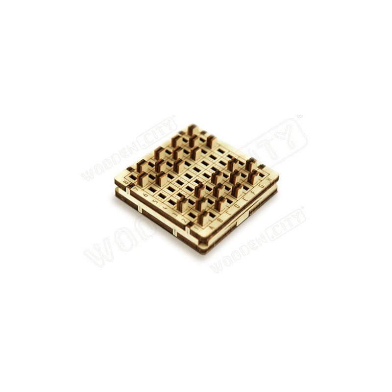 Einfaches mechanisches 3D -Puzzle für ein kleines Damenmodell | Scientific-MHD