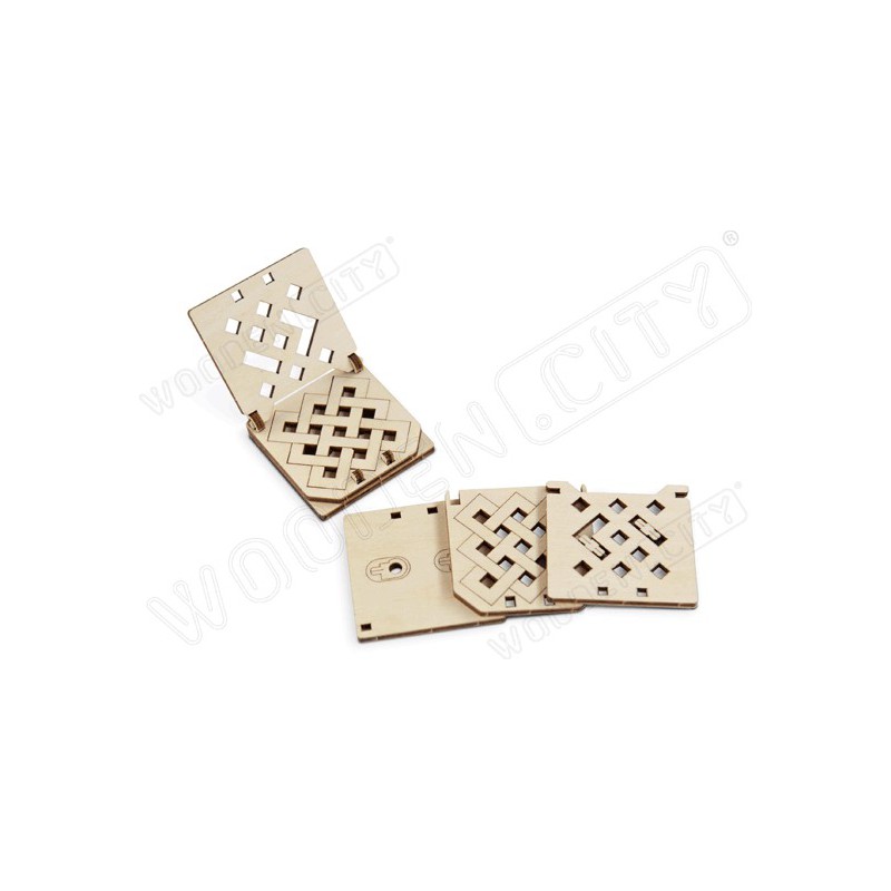 Einfaches mechanisches 3D -Puzzle für Schlangenpuzzle kleines Modell (Schlange) | Scientific-MHD