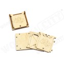 Einfaches mechanisches 3D -Puzzle für kleines Tangram -Board -Modell | Scientific-MHD Einfaches mechanisches 3D -Puzzle für kleines Tangram -Board -Modell | Scientific-MHD