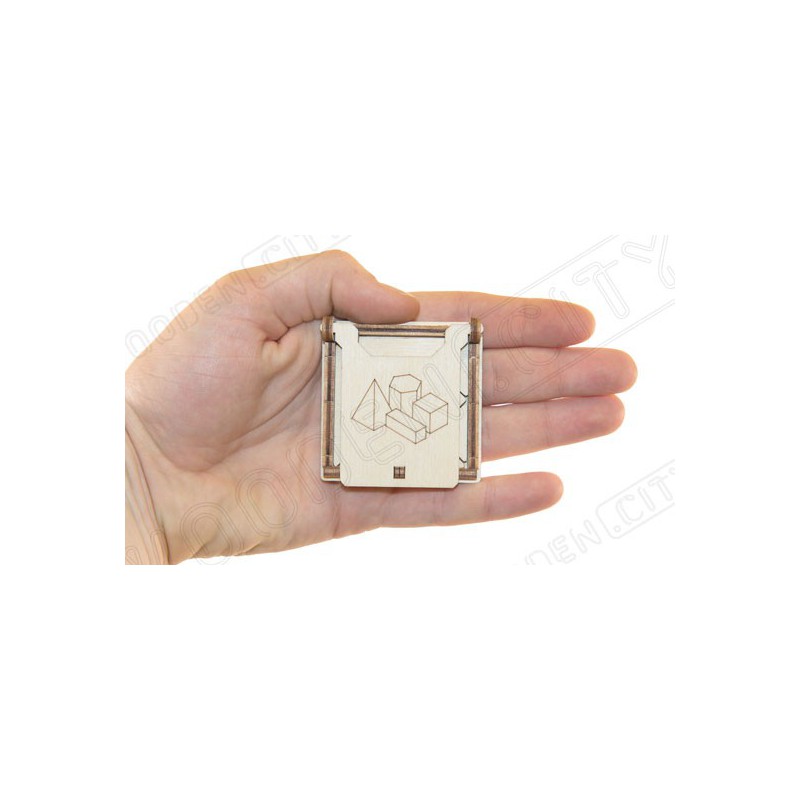 Einfaches mechanisches 3D -Puzzle für kleines Tangram -Board -Modell | Scientific-MHD