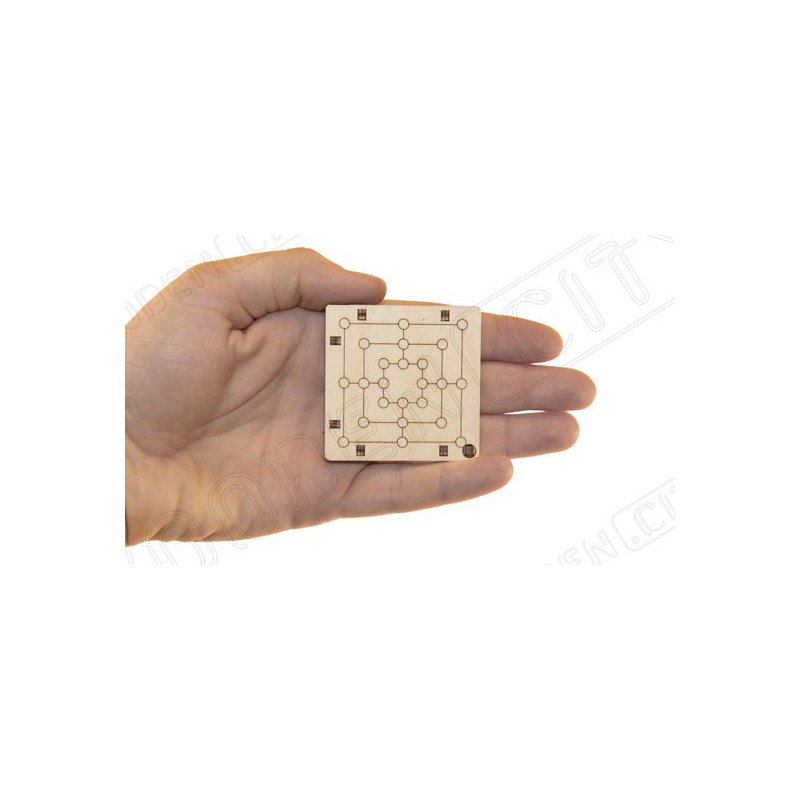 Einfaches mechanisches 3D -Puzzle für kleines kleines Moulinmodellmodell | Scientific-MHD