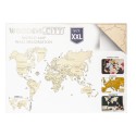 Einfaches mechanisches 3D -Puzzle für XXL World Map -Modell | Scientific-MHD Einfaches mechanisches 3D -Puzzle für XXL World Map -Modell | Scientific-MHD