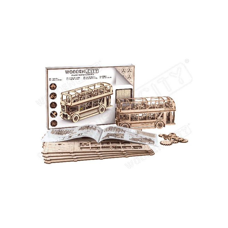 Intermediate Mechanical 3D -Puzzle für London Busmodell | Scientific-MHD