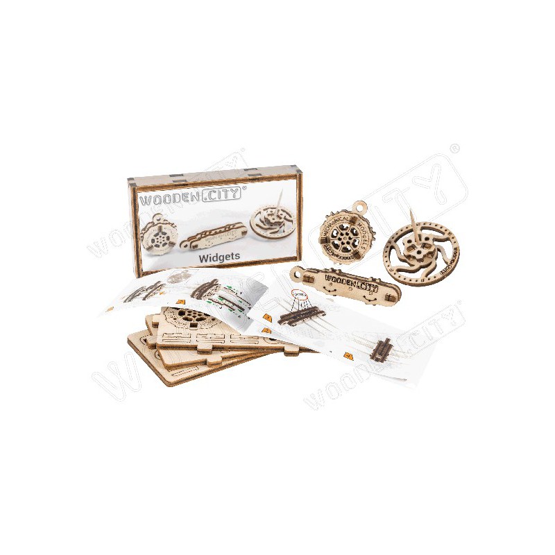 Einfaches mechanisches 3D -Puzzle für Widget -Modell | Scientific-MHD