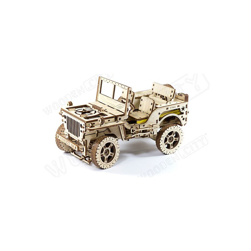 Mechanischer 3D -Puzzle Jeep 4x4 | Scientific-MHD