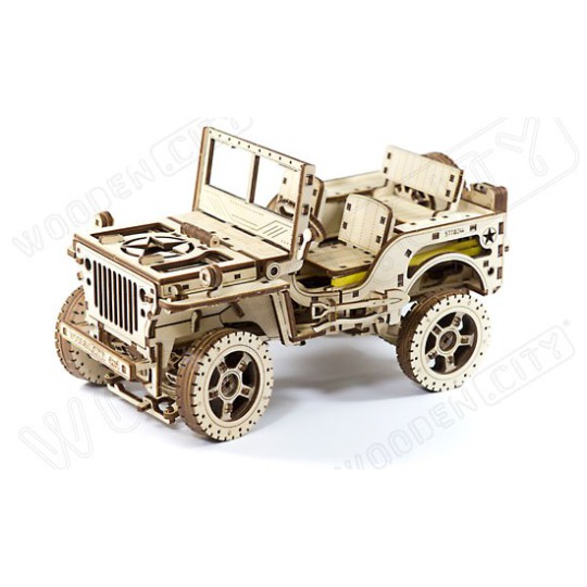 Mechanischer 3D -Puzzle Jeep 4x4 Mechanischer 3D -Puzzle Jeep 4x4 | Scientific-MHD