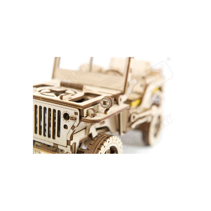 Mechanischer 3D -Puzzle Jeep 4x4 | Scientific-MHD