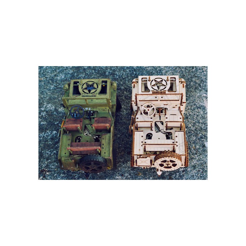 Mechanischer 3D -Puzzle Jeep 4x4 | Scientific-MHD