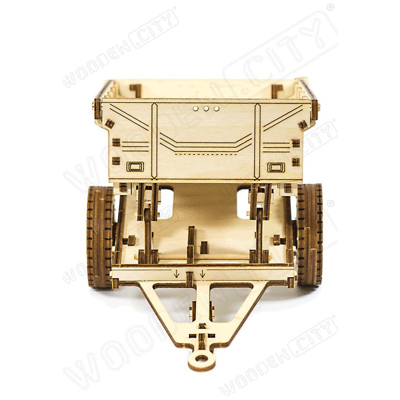 Zwischenmechanischer 3D -Puzzle für Anhängermodell | Scientific-MHD