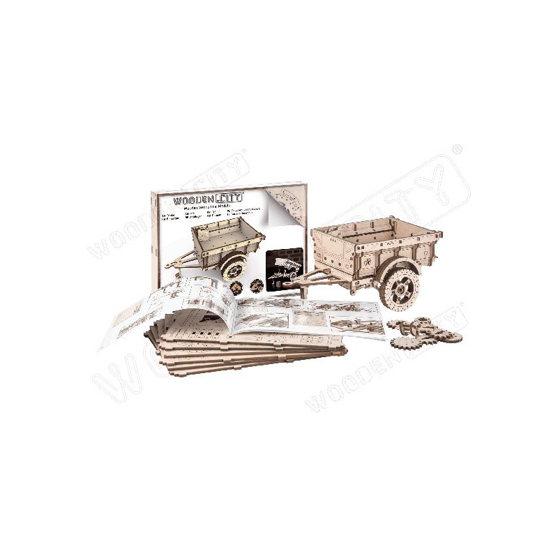 Zwischenmechanischer 3D -Puzzle für Anhängermodell | Scientific-MHD