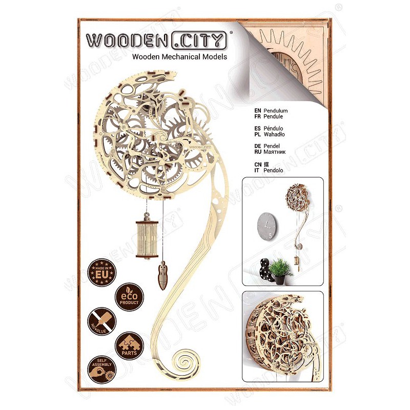 Zwischenmechanischer 3D -Puzzle für Pendelmodell | Scientific-MHD