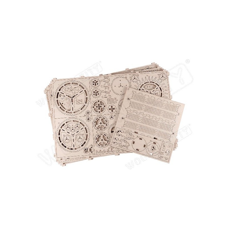 Zwischenmechanischer 3D -Puzzle für Royal Clock -Modell | Scientific-MHD
