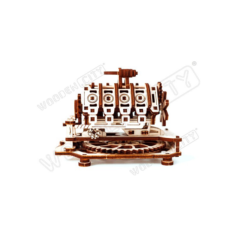 Intermediate Mechanical 3D -Puzzle für V8 Motormodell | Scientific-MHD