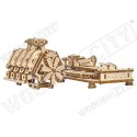 Intermediate Mechanical 3D -Puzzle für V8 Motormodell | Scientific-MHD Intermediate Mechanical 3D -Puzzle für V8 Motormodell | Scientific-MHD