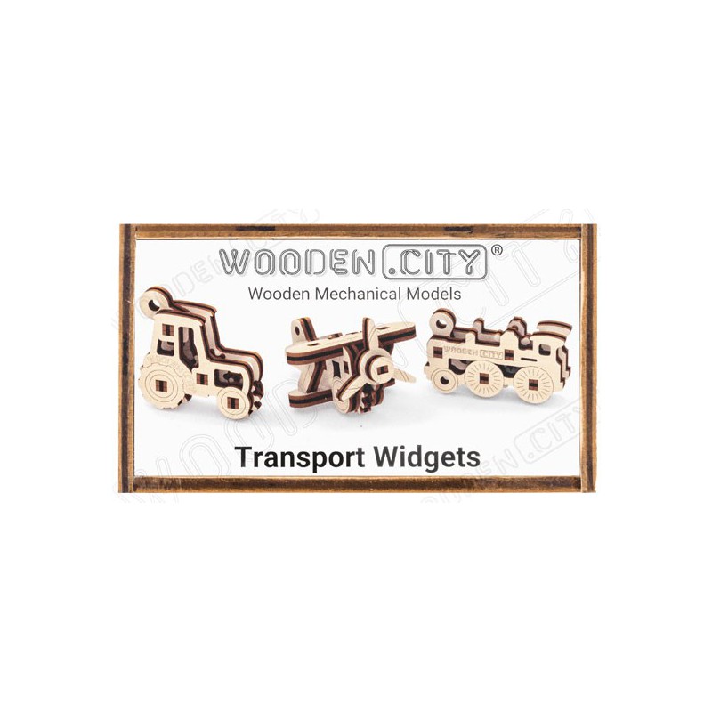 Einfaches mechanisches 3D -Puzzle für das Widget -Transportmodell | Scientific-MHD