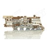 Mechanische 3D -Puzzle -Lokomotive + Tender | Scientific-MHD