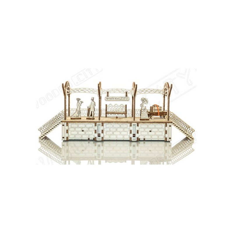 Zwischenmechanischer 3D -Puzzle für Stationsmodell | Scientific-MHD