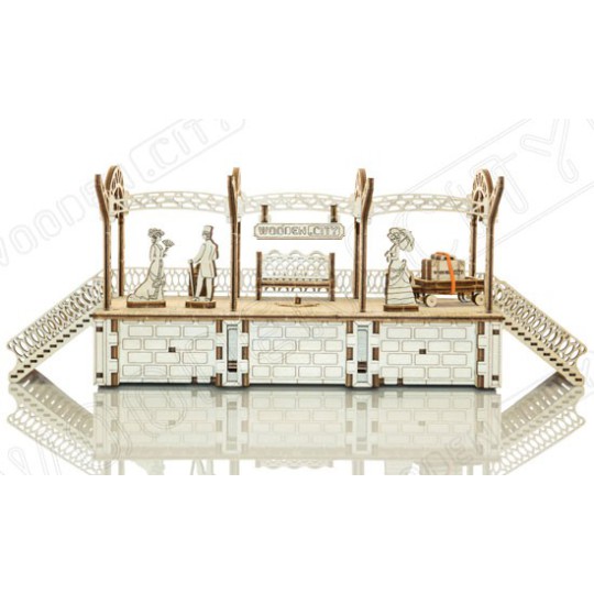 Zwischenmechanischer 3D -Puzzle für Stationsmodell Zwischenmechanischer 3D -Puzzle für Stationsmodell | Scientific-MHD
