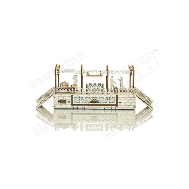 Zwischenmechanischer 3D -Puzzle für Stationsmodell | Scientific-MHD