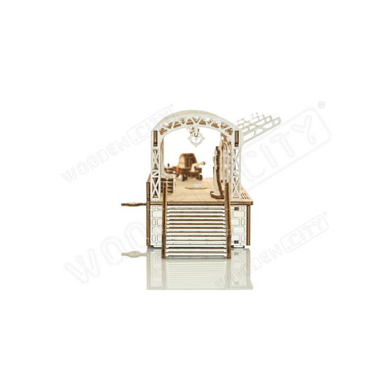 Zwischenmechanischer 3D -Puzzle für Stationsmodell | Scientific-MHD