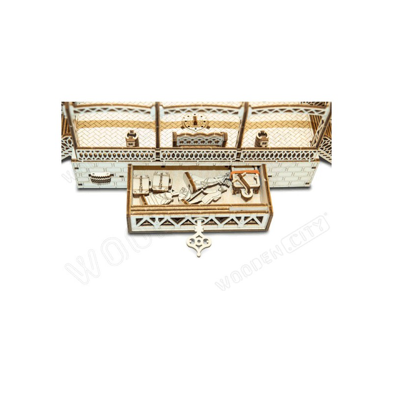 Zwischenmechanischer 3D -Puzzle für Stationsmodell | Scientific-MHD