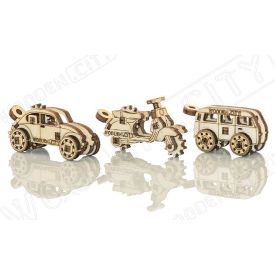 Einfaches mechanisches 3D -Puzzle für Vintage -Transport -Widget -Modell Einfaches mechanisches 3D -Puzzle für Vintage -Transport -Widget -Modell | Scientific-MHD