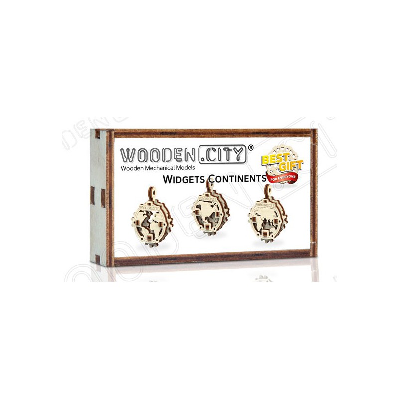 Einfaches mechanisches 3D -Puzzle für Widget Globes Modell | Scientific-MHD