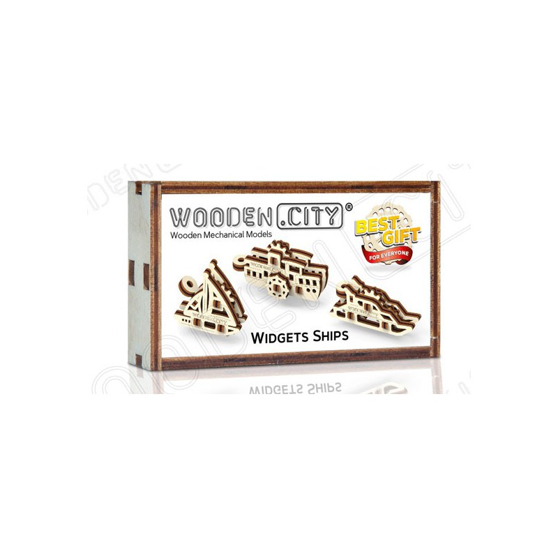 Einfaches mechanisches 3D -Puzzle für Widget -Boote | Scientific-MHD