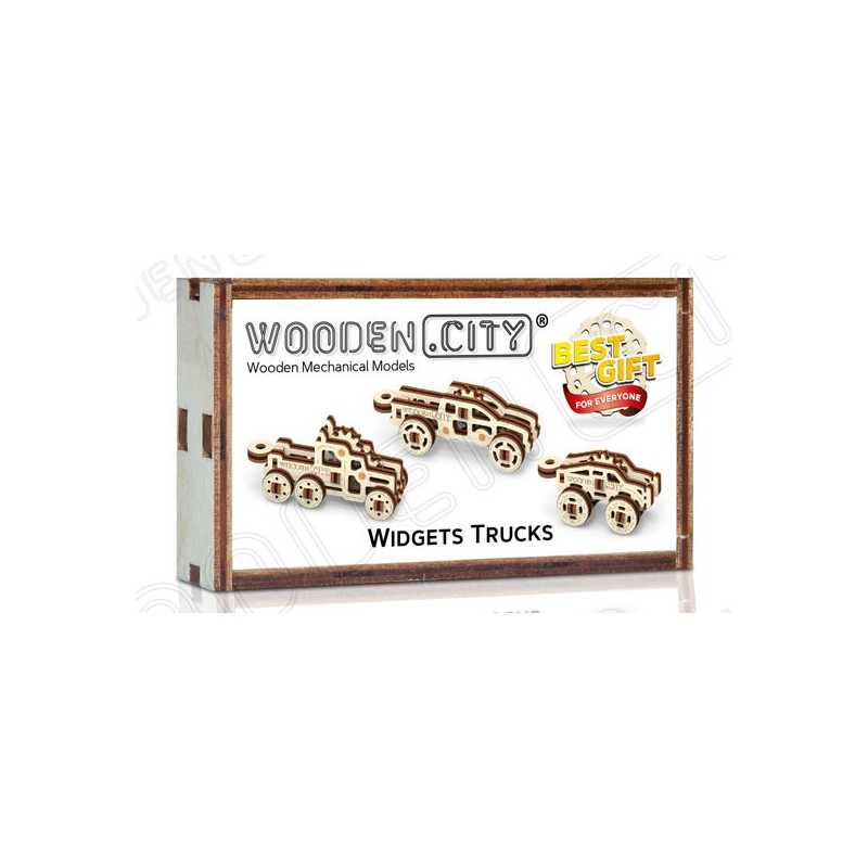 Einfaches mechanisches 3D -Puzzle für Widget -LKW -Modell | Scientific-MHD