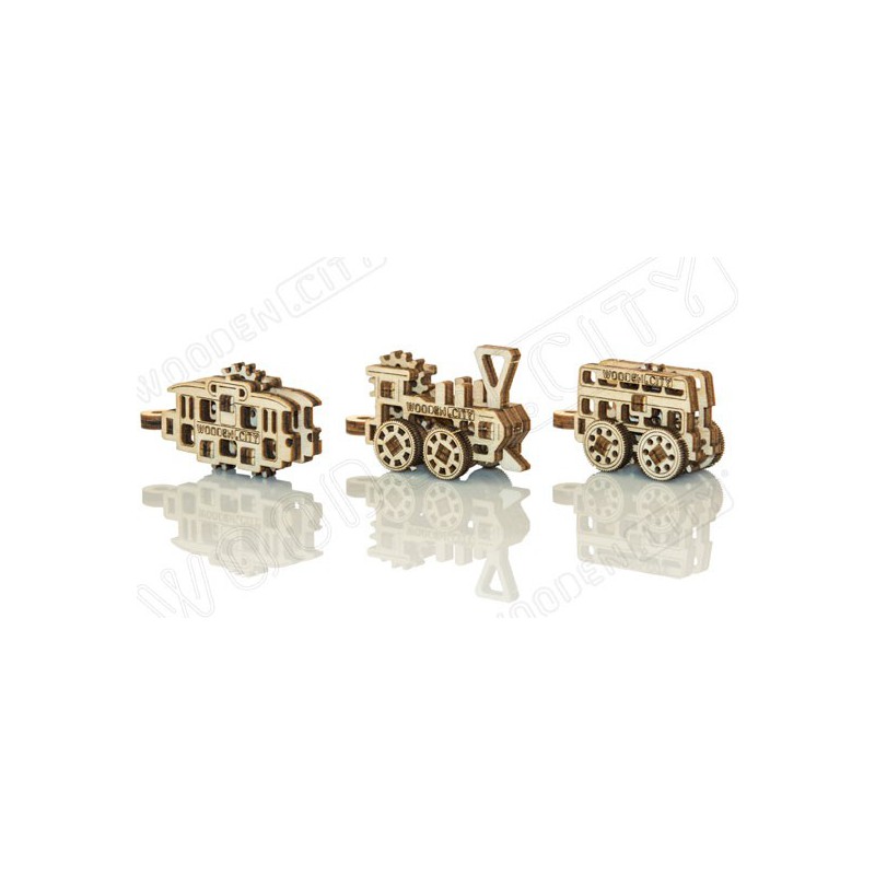 Einfaches mechanisches 3D -Puzzle für das Widget -Modell des öffentlichen Verkehrs | Scientific-MHD