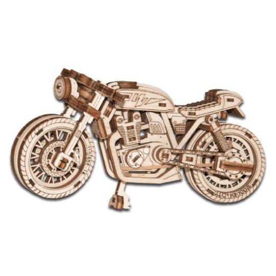 Zwischenmechanischer 3D -Puzzle für Cafe Racer -Modell Zwischenmechanischer 3D -Puzzle für Cafe Racer -Modell | Scientific-MHD