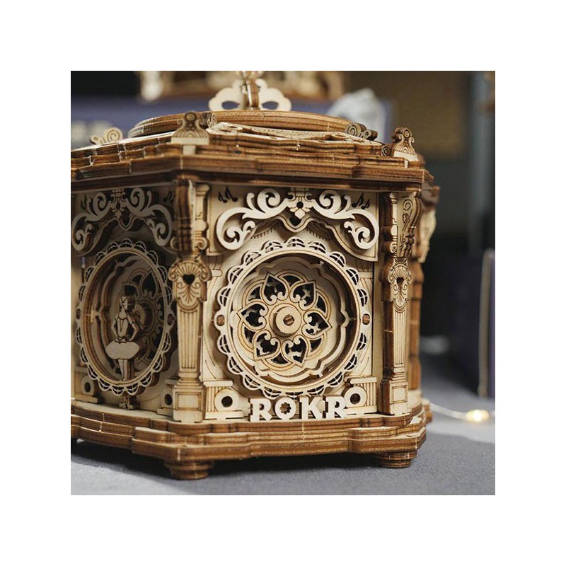 Zwischenmechanischer 3D -Puzzle für Modell des musikalischen geheimen Gartens | Scientific-MHD