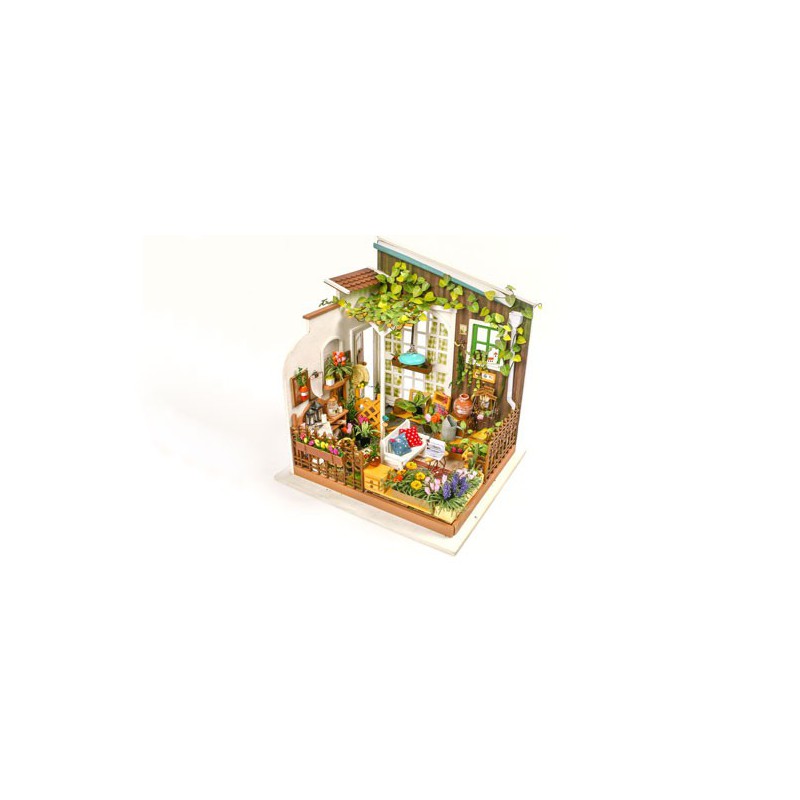 Zwischenmechanischer 3D -Puzzle für Modell im Floristen | Scientific-MHD