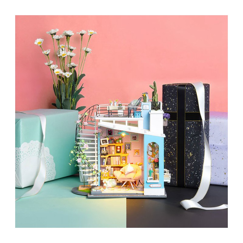 Intermediate mechanisches 3D -Puzzle für Modell der Dora Loft | Scientific-MHD