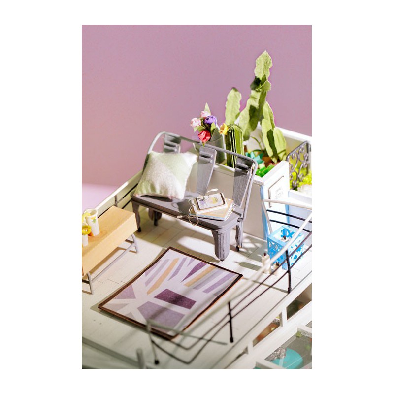 Intermediate mechanisches 3D -Puzzle für Modell der Dora Loft | Scientific-MHD