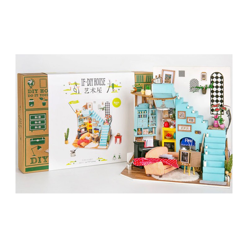 Zwischenmechanischer 3D -Puzzle für Model The Joy Salon | Scientific-MHD