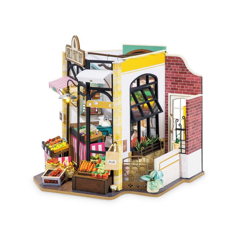 Zwischenmechanischer 3D -Puzzle für Modell im Gemüsehändler | Scientific-MHD