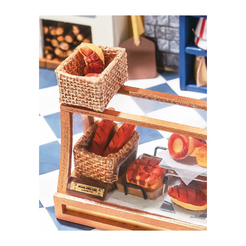 Zwischenmechanischer 3D -Puzzle für Bäckereimodell | Scientific-MHD